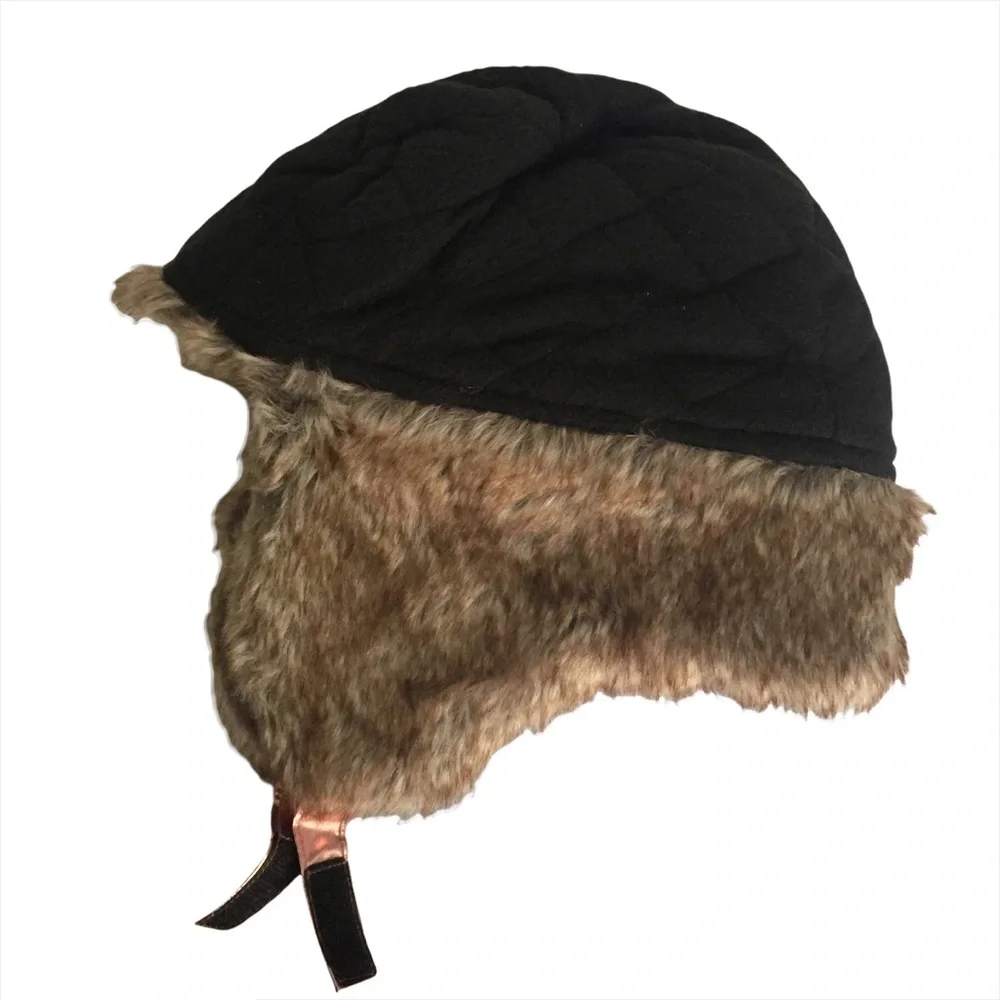 SWISS TECH Pink Metallic Winter Trapper Hat